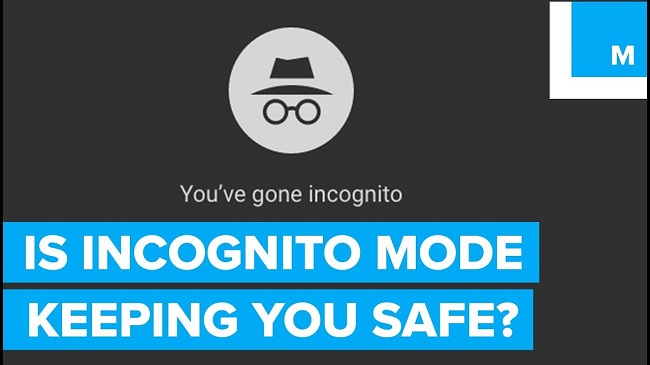 incognito mode on your browser protects your data