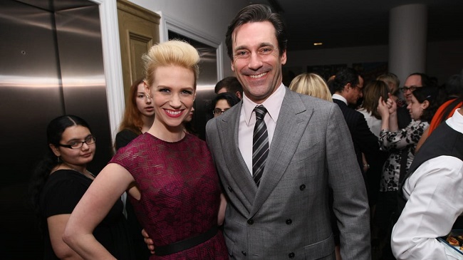 january relationship with Jon Hamm