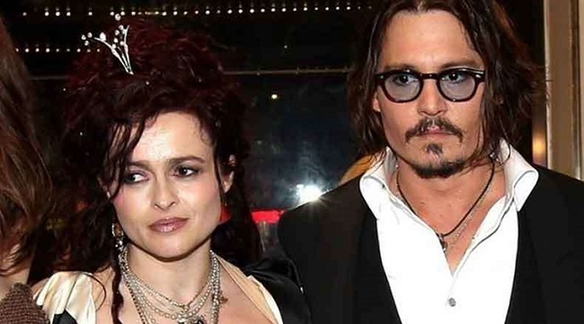 Johnny Depp and Helena Bonham Carter