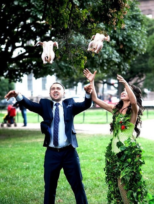 Love is in the air…and few chickens too