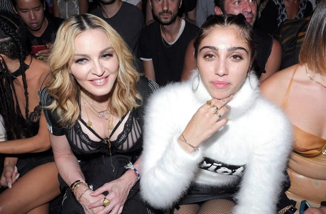 Madonna And Daughter Lourdes