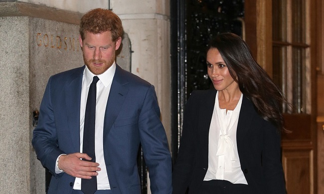 Meghan Markle's Black Pantsuit 