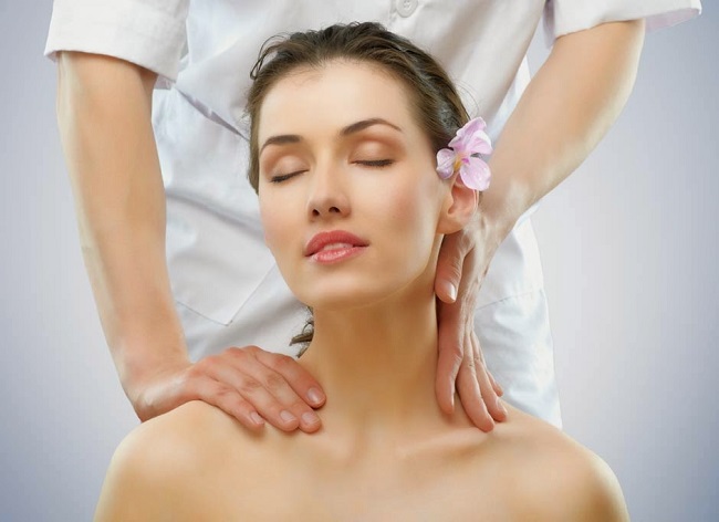 neck and face massage