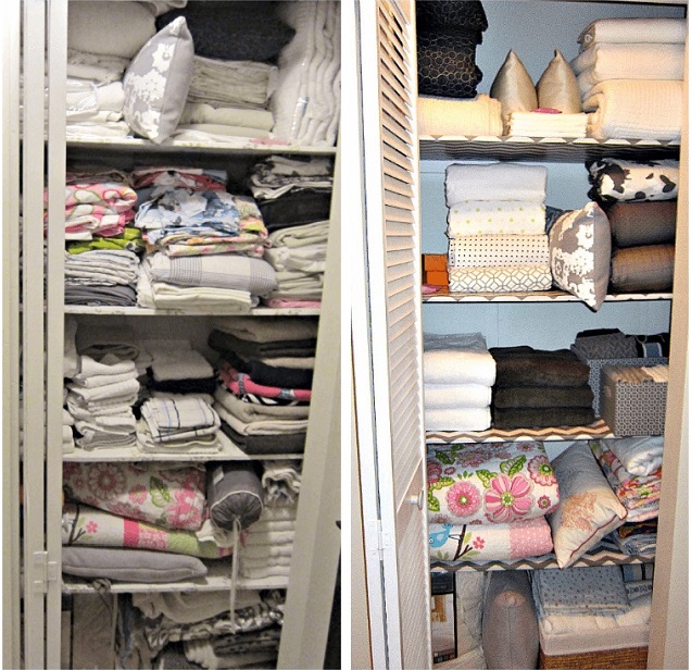 organizing your linen closet