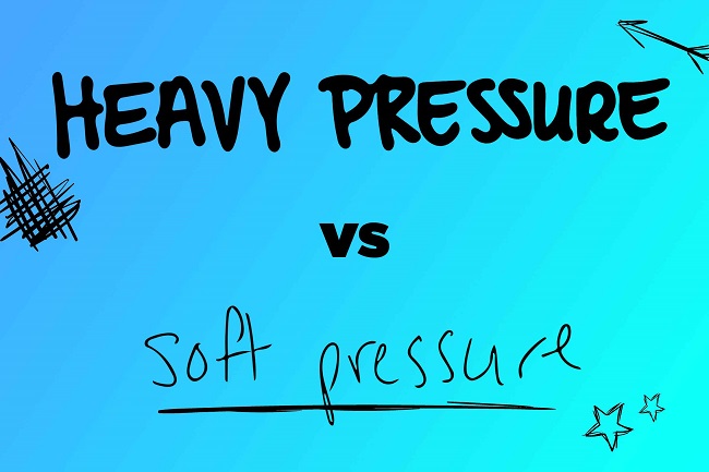 Pressure on writing 