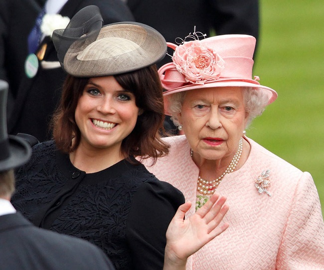 Princess Eugenie, Queen Elizabeth