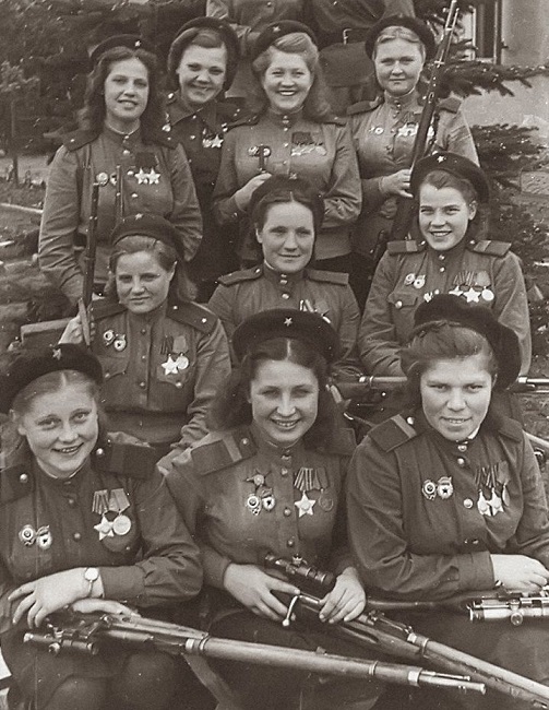 Russian female Snipers