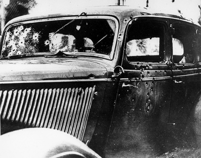 The car of Bonnie and Clyde