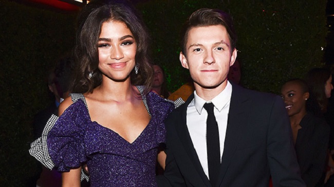 Zendaya and Tom Holland