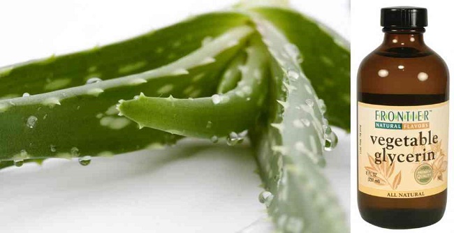 Aloe Vera and Glycerine