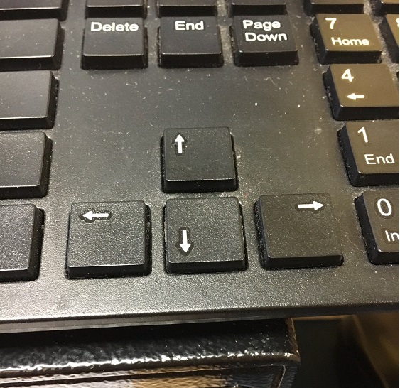 arrow key