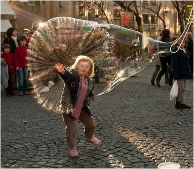 Bubble burst