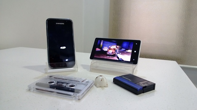 Cassette case as mobile holders