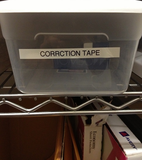 correction tape