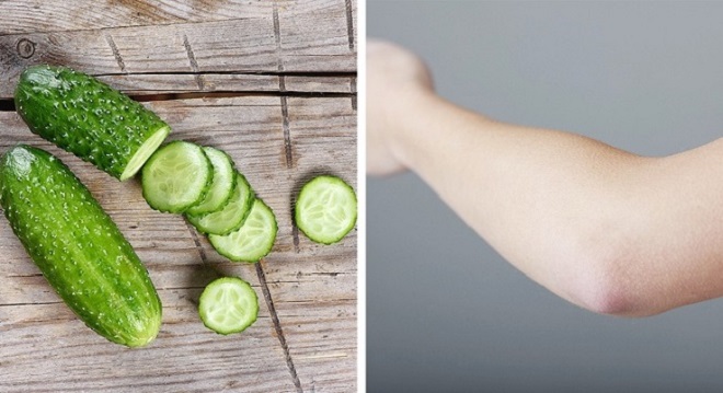 Cucumber for dark elbow