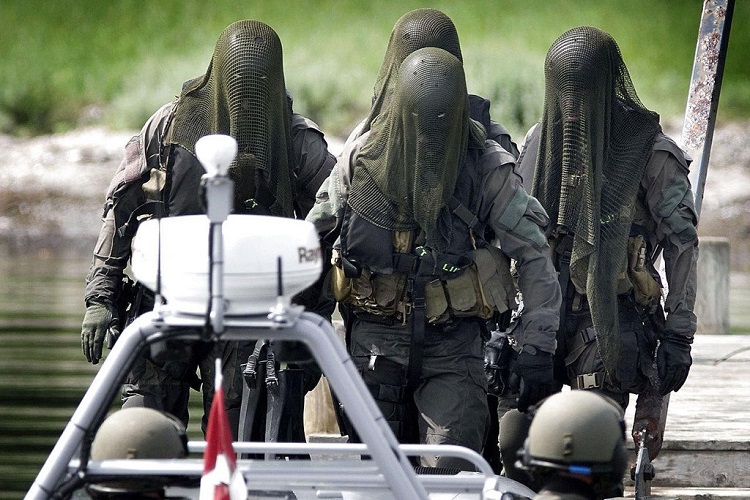 Danish Special Forces unit Frogman Corps