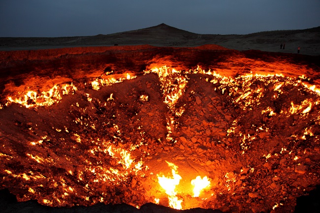 Darwaza crater, door to hell