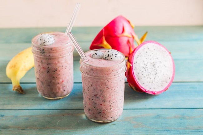 Dragon fruit smoothie