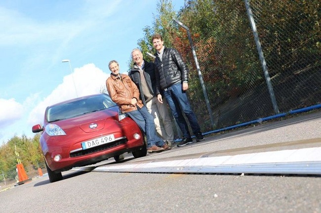 electric road reduces carbon emissions