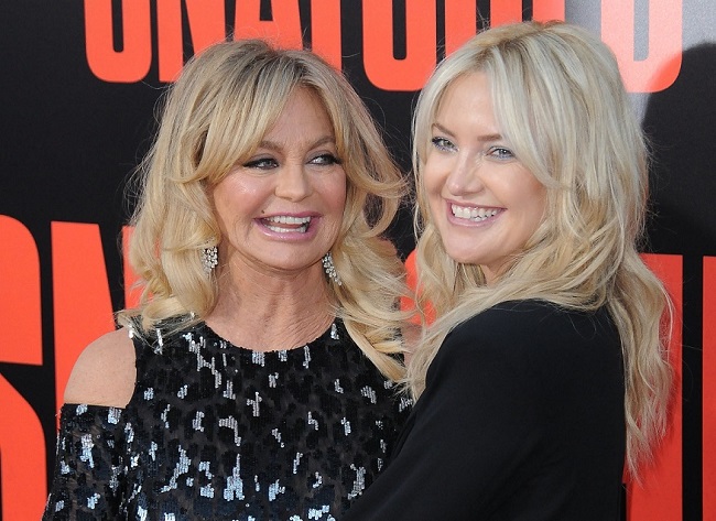 Goldie Hawn and Kate Hudson