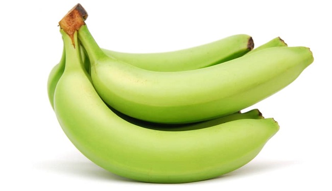 Green bananas