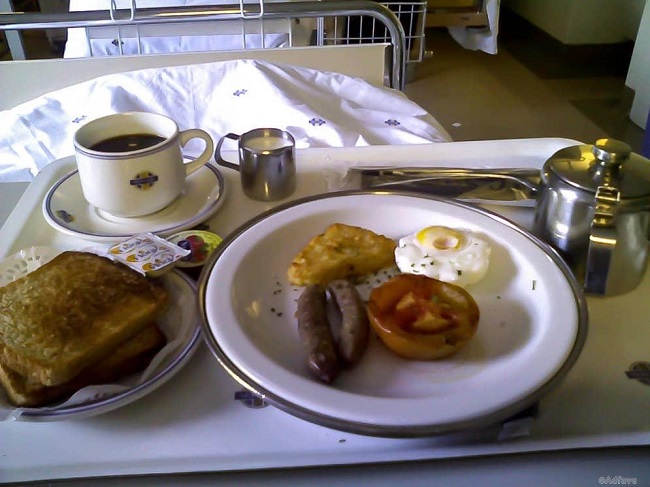 Hospital food in South Africa