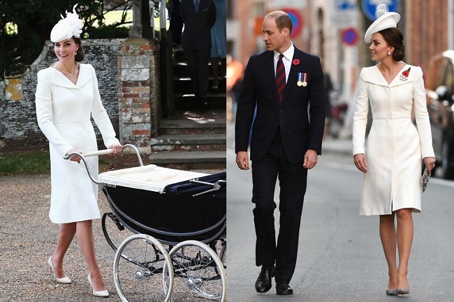 Kate Middleton likes to recycle clothes