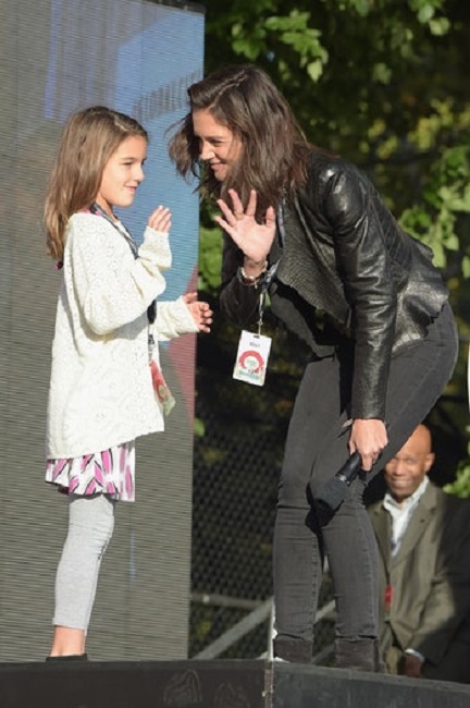 Katie Holmes and Suri Cruise