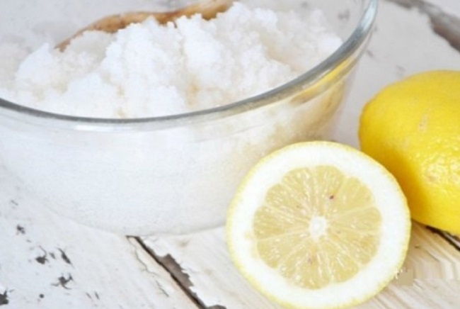 Lemon and baking soda