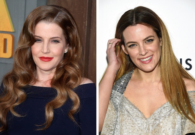 Lisa Marie Presley and Riley Keough