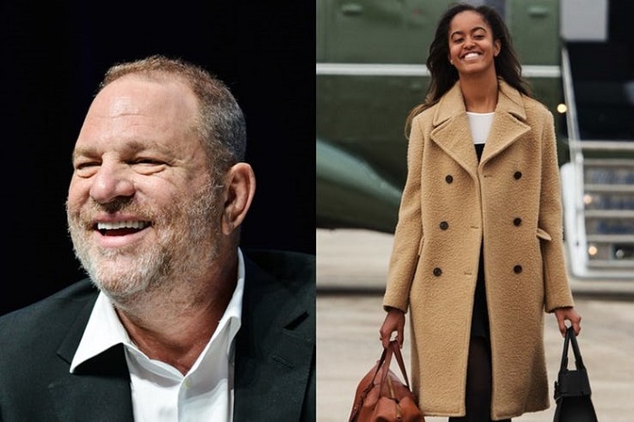 Malia internship with Harvey Weinstein