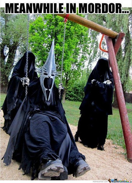 Meanwhile in Mordor