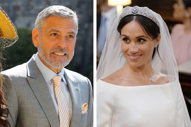 Meghan Markle danced with George Clooney 