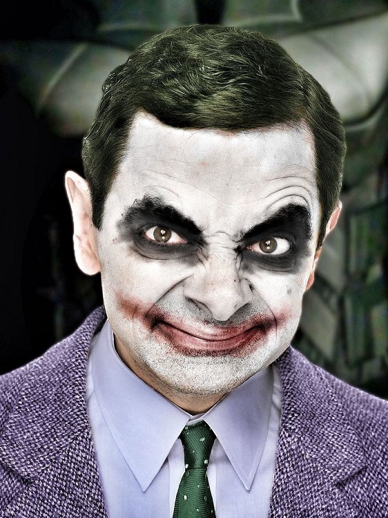 mr bean as joker 