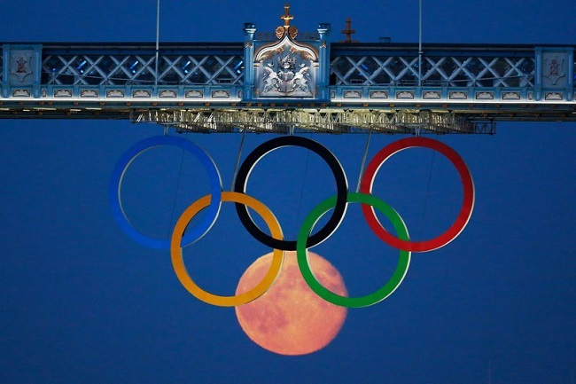 Olympic moon