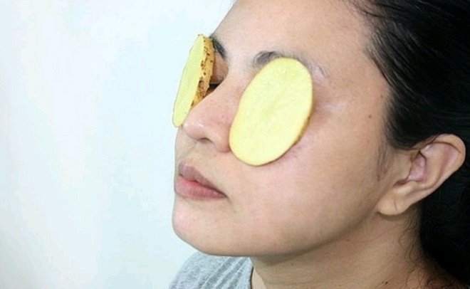 Potatoes for eye cure 