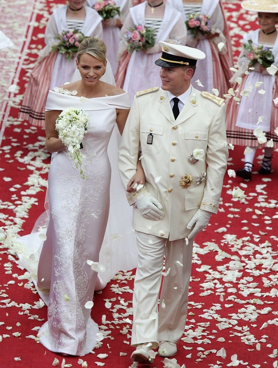 Princess Charlene wedding dress 