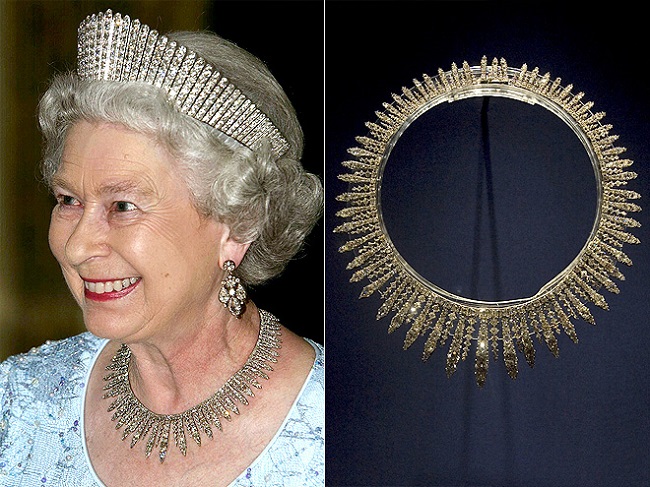 Queen elizabeth tiara broke