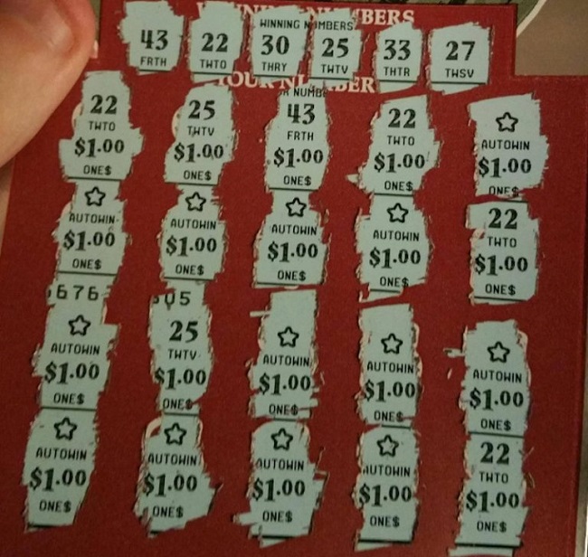 Scratch-off tickets