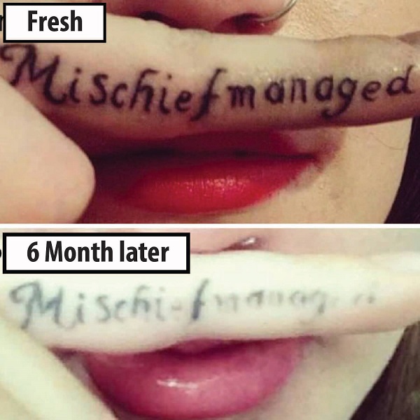 Text tattoos