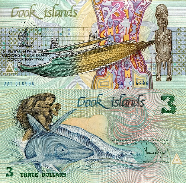 The Cook Islands Dollar – the currency of Cook Islands