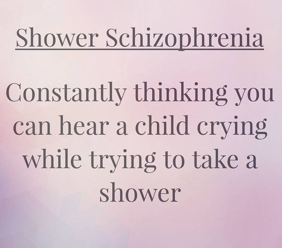 The shower cry