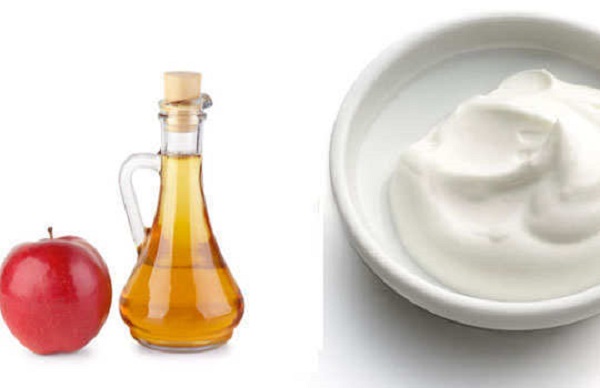 Vinegar and yogurt