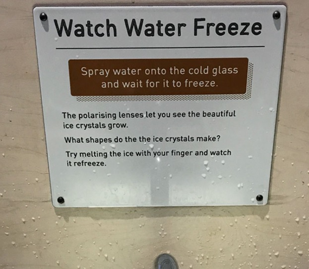 Watch water