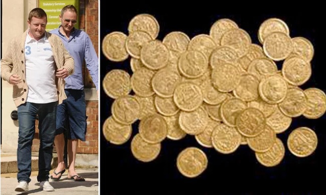 British man found Roman gold coins