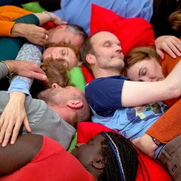 Cuddling and hugging as wellness practices