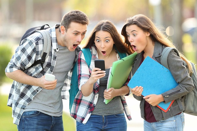 Even her friends are shocked