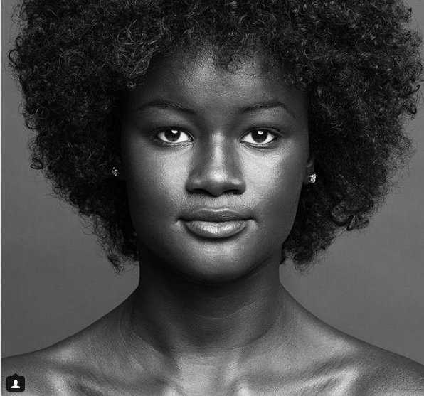 Senegalese model Khoudia Diop