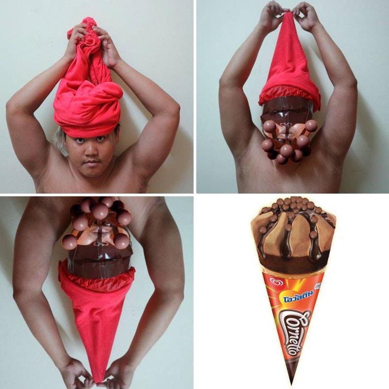 Who wants to have this Cornetto?