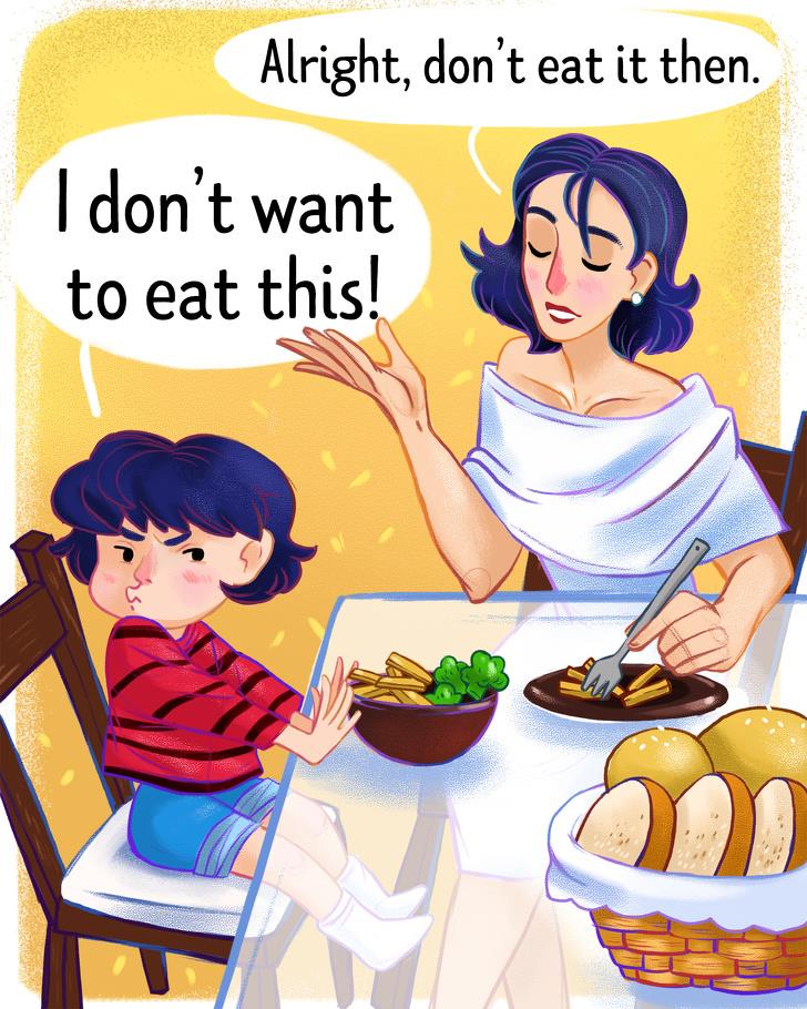 Managing a picky eater